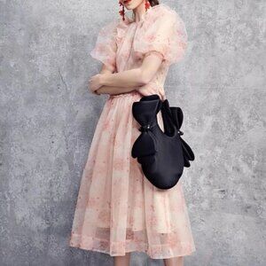 Simone Rocha x H&M Puff-Sleeved Tulle Dress Puff-Sleeved Tulle Dress